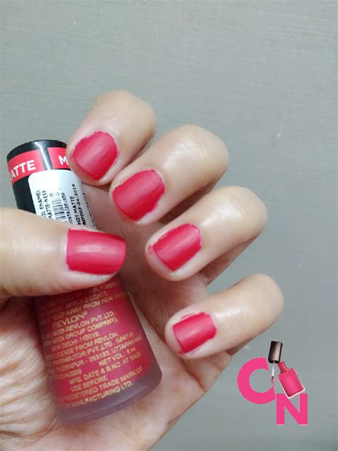 Matte nail polish is a hot trend in the fashion realm right now. Revlon Matte Nail Polish Collection- Hot Matte: Review ...