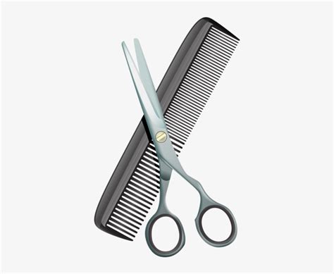 Comb And Scissors Png Clip Art Image Comb And Scissors Clipart