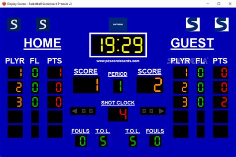 Basketball Scoreboard Premier Download You Can Turn Your Computer Into