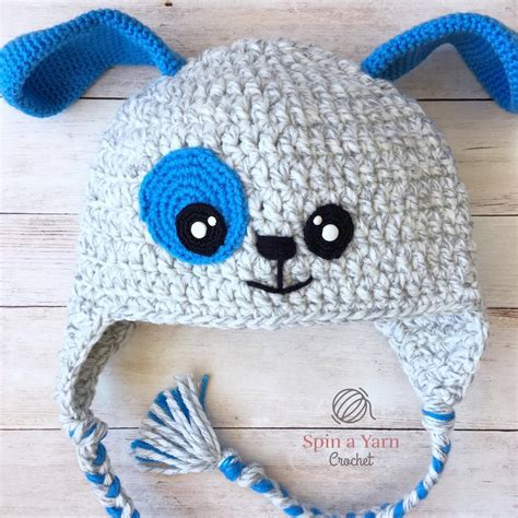 Puppy Hat Free Crochet Pattern Spin A Yarn Crochet Kids Crochet