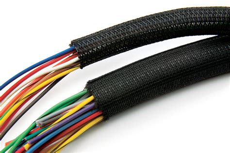 Wiring Harnes Wrap Wire Harness Management Velcro Braided Cable Wrap
