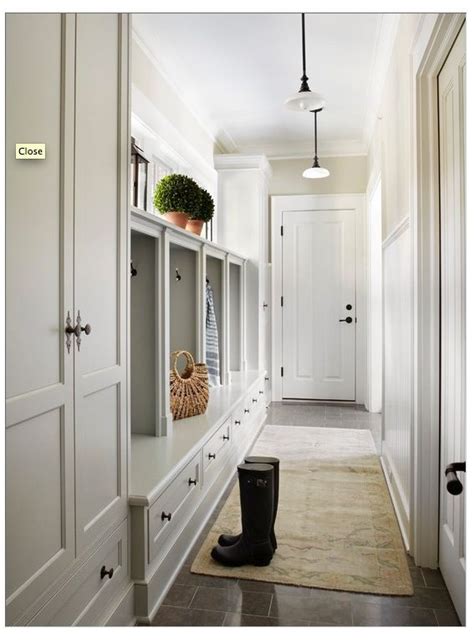 In portland, the mudroom was a transition between this little patio side entry, the garage and the kitchen, so it could quite easily be a multipurpose mess. mud room. (With images) | Mudroom design, Mudroom cabinets ...