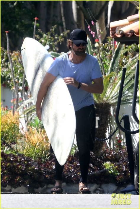 Gerard Butler Goes For Solo Surf Session In Malibu Photo 4456043