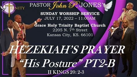 Hezekiahs Prayer His Posture Pt2b Youtube