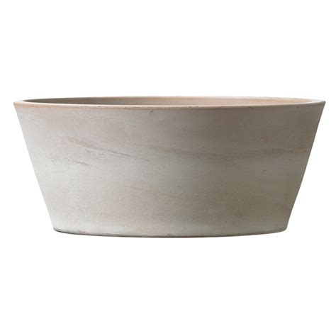 775 In X 35 In Terracotta Ceramic Low Bowl Planter At
