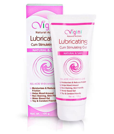 Vigini Natural Lubricant Lube Sexual Delay Vaginal Moisturizer Water