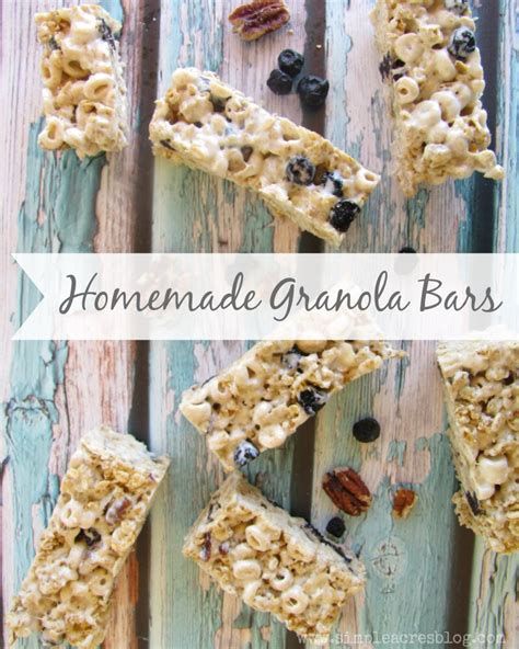 Looking for healthy homemade granola bars? homemade granola bars - Lolly Jane