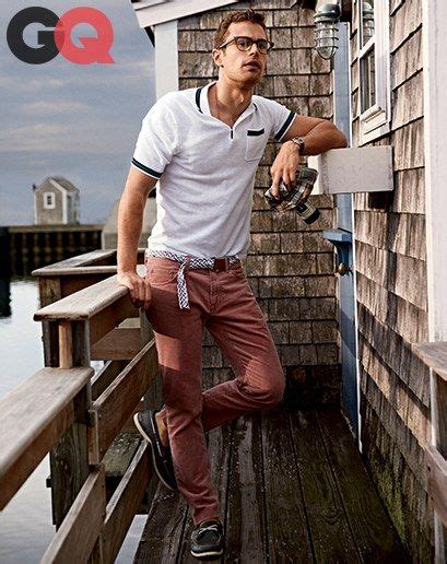 The New New England Thing 7 Preppy Looks For Spring Theo James