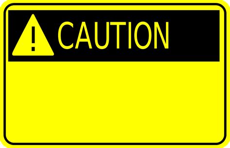 Symbol Of Caution Clipart Best