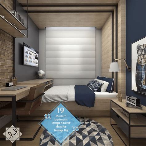 Fashionable, sensible, enjoyable, cozy and comfy our option of kids's bedroom decorating ideas will maintain the youngsters satisfied from young child to teen and all ages between. 19 Teenage Boy Room Decor and Design Ideas | Decorating ...
