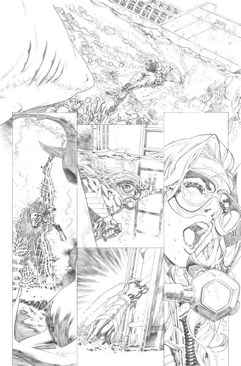 Silver Sable 36 Page 07 In Chiaroscuro Studios S Silver Sable Comic