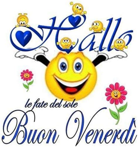 Pin By Laura Brai On Buon Venerdì Smiley Emoji Good Morning Good
