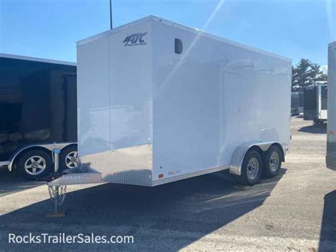 2022 Atc Raven 7 X 14 Ft Enclosed Cargo Trailer Trailers For Sale