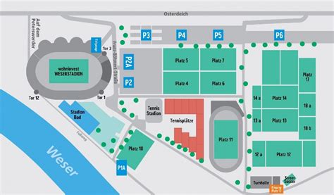 Weser stadion (weser stadium), bremen ảnh: SV Werder Bremen | Bundesliga Reiseführer