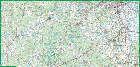Bory Tucholskie Kaszuby Kociewie Laminowana Mapa Turystyczna 1 150