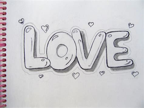 Dibujos A Lapiz En 3d De Amor Theneave