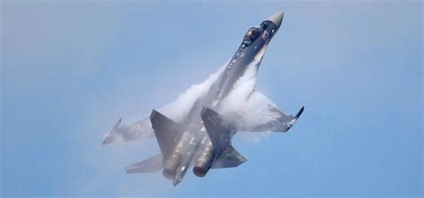 The Aviationist New Russian Su 35s Super Maneuverability Display Wows