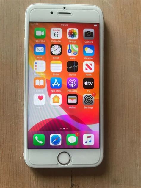 Apple Iphone 6s 64gb Silver Unlocked Smartphone Uk Seller For Sale