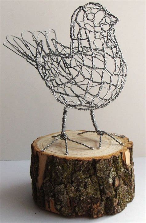 Ruth Jensen Wire Sculpture Try Handmade Chicken Wire Sculpture