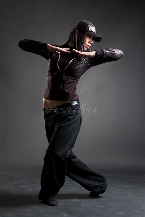 Attractive Hip Hop Girl Dancing Stock Image Image Of Beauty Aerobics