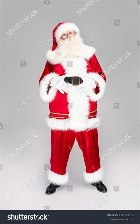 Hungry Santa Claus Ready All Xmas Stock Photo 2212358313 Shutterstock
