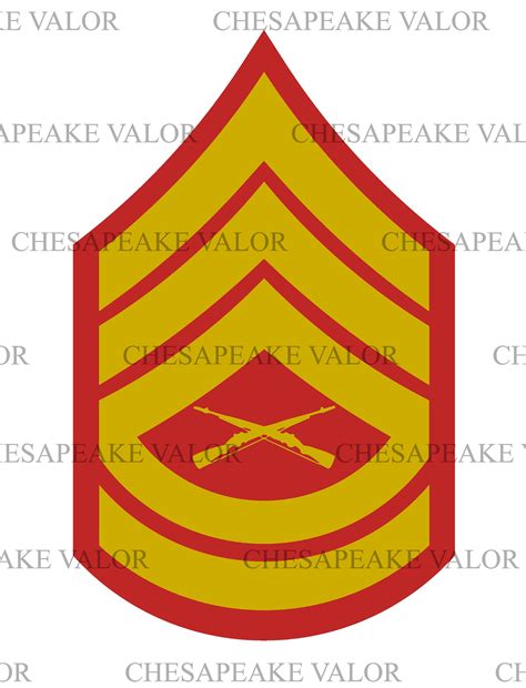 Usmc Marine Corps Rank Insignia Chevrons All Colors Digital Etsy