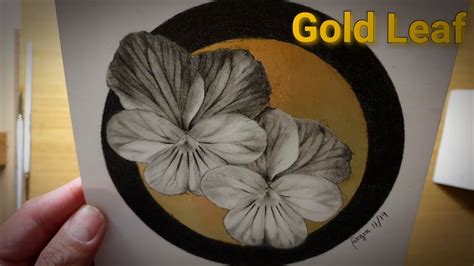 How To Apply Gold Leaf Youtube