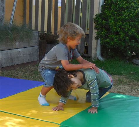 Rough And Tumble Play Albany Preschool Cooperative