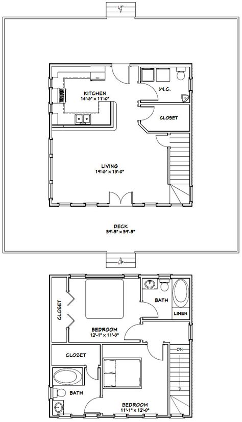 Brian Home 24 X24 House 24x24 Floor Plans Alabama 24x24 Two Story
