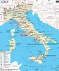 Mapa de milán, italia y alrededores - Mapa de milán y alrededores ...