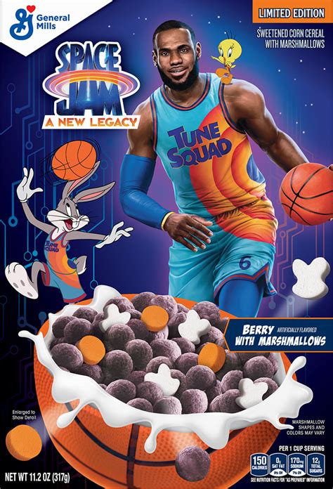 You're about to leave the space jam: Space Jam 2 Has a Cereal
