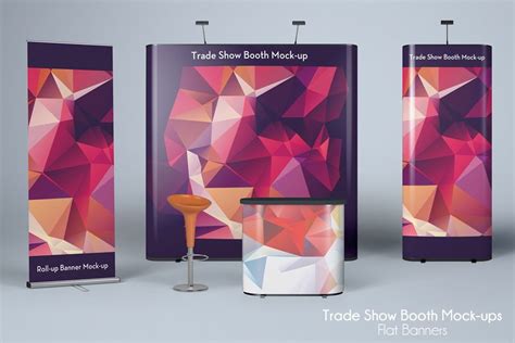 Trade Show Mockup Flat Banners Find The Perfect Creative Mockups Freebies