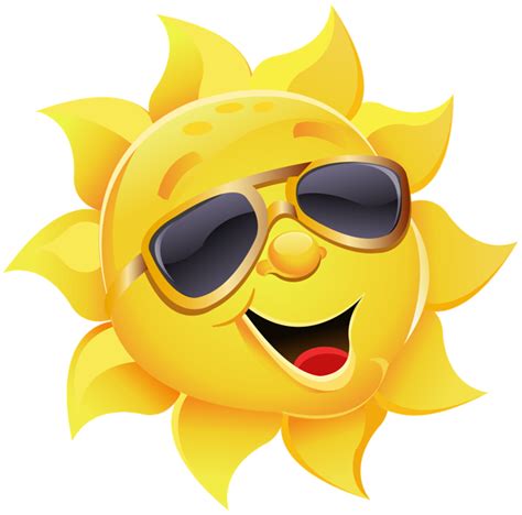 The sun is the star at the centre of the solar system. Sun with Sunglasses PNG Clipart Image | Gallery ...
