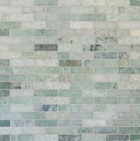 Green Marble Floors Ming Green Marble Tile In Brick Pattern For