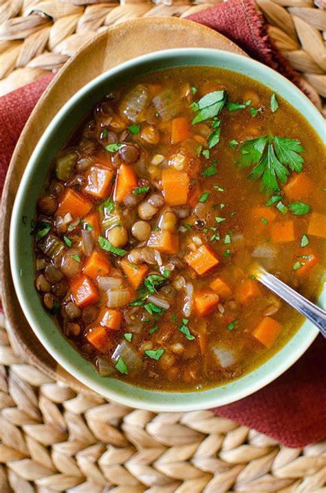 Mediterranean Lentil Soup — Living Lou | Recipe in 2020 ...