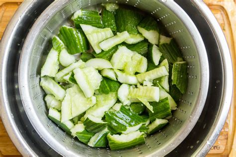 60 ml (¼ cup) shoyu or soy sauce (see note). Chinese Smashed Cucumber Chicken Salad | Recipe | Cucumber ...