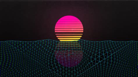 Outrun Sunset 4k Wallpapers Wallpaper Cave
