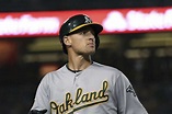 A’s designate Trayce Thompson for assignment; call up Lou Trivino