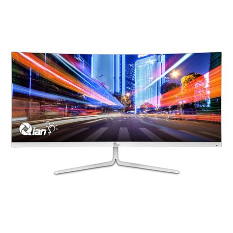 Qian 30 Ultra Wide Fhd 1080p Curved Computer Monitor100 Hz Va Panel