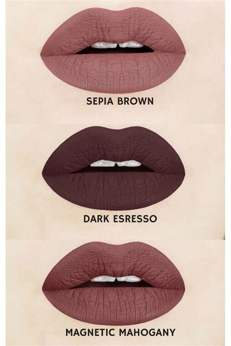 Newest Makeup Lipsticks Brown Liquid Lipstick Lipstick Makeup