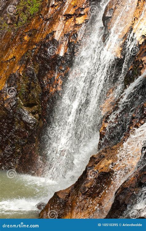 Waterfall Detail Stock Image Image Of Serene Grand 10510395