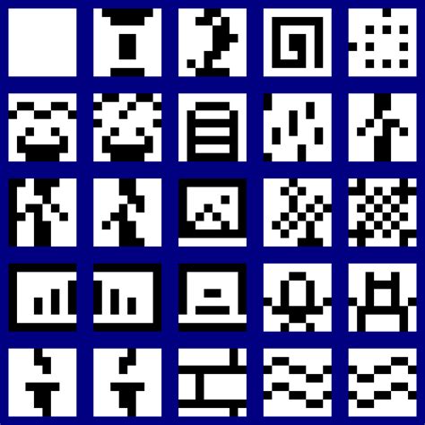 Monochrome 8x8 Roguelike Tiles