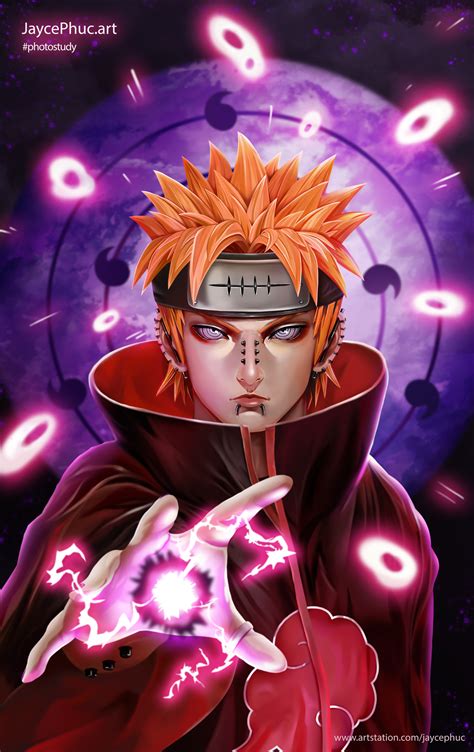 Jayce Phuc Fanart Pain Tendo Akatsuki Naruto