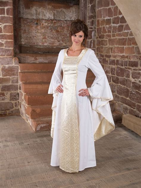 Sie können ihr brautkleid maßgeschneidert lassen. Ritterladen | mittelalterliches Hochzeitskleid "Lauretta ...