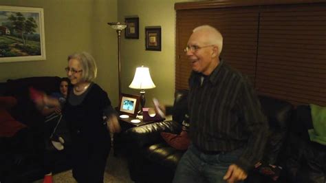 Grandma And Grandpa Dancing To The Wii Youtube