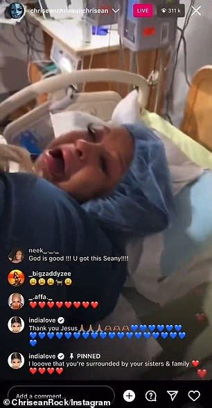 Chriseanrock Livestreams The Birth Of Her Son At Hospital As Her