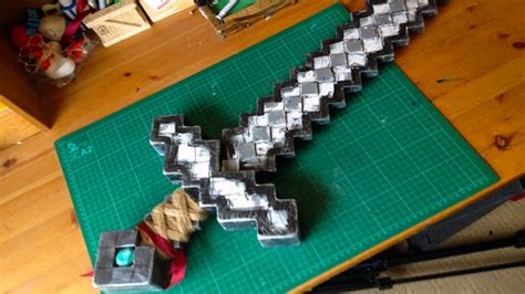 The Ultimate Minecraft Sword 3 Steps With Pictures Instructables