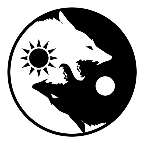 Yin And Yang Wolves Wallpapers Wallpaper Cave