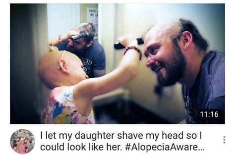 I Let My Daughter Shave My Head So I Could Look Like Her Beautiful