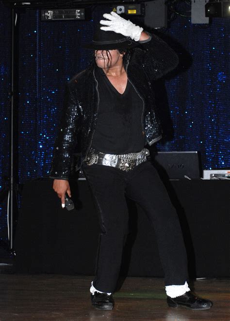 Michael Jackson Impersonator Performs Tribute Spangdahlem Air Base